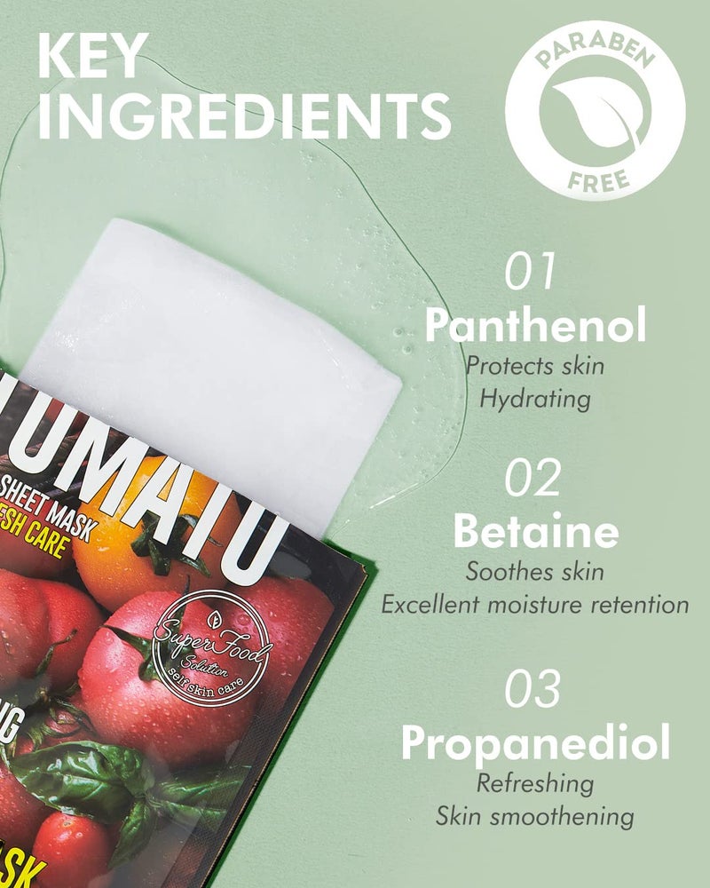 DERMAL Super Food Face Masks Skincare- 12 Pack Facial Sheet Mask for a Glowing Refreshing Skin- Moisturizing Sheet Masks for Face Enriched with Natural Ingredients for All Skin Types - Image 5